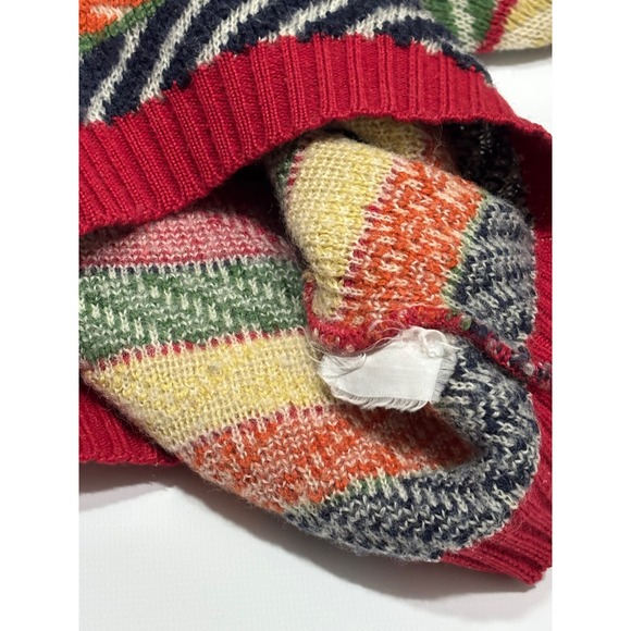 Vintage BENCH Men's XL Y2K Coogi-style Wool Blend Sweater Crew Neck Long Sleeve - Picture 6 of 10